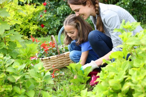 Local garden materials prepared for transfer station recycling